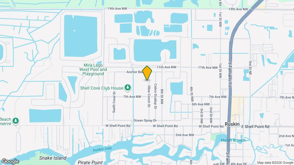 872 Olive Conch St Map and Location Details