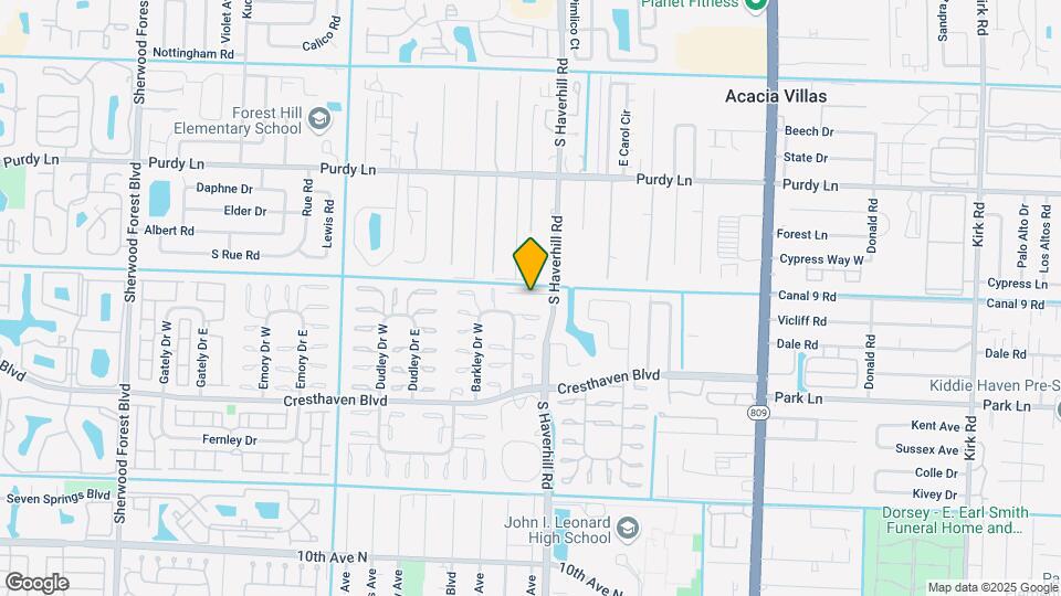 5108 Michigan Ave Map and Location Details