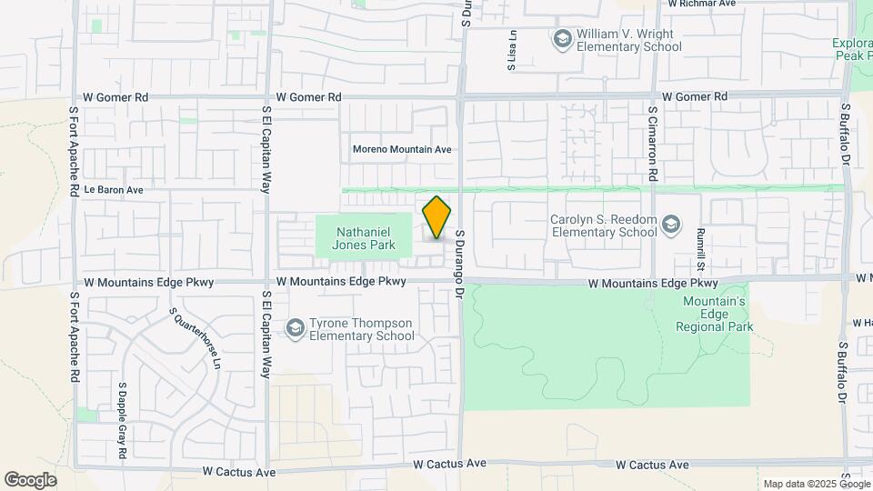8643 Rowland Bluff Ave Mapa y Detalles de la Ubicación