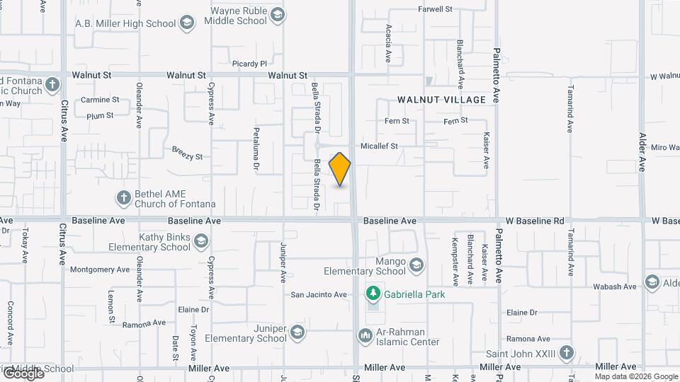 Sonrise Senior Citizen Villa Apartments Fontana, CA Apartments For Rent