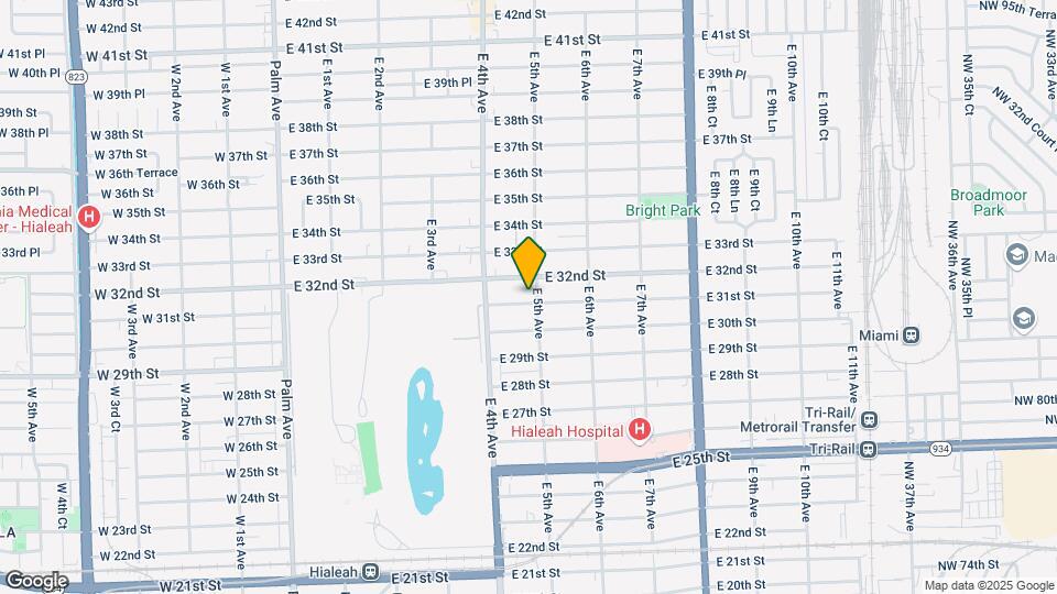 481 E 31st St Mapa y Detalles de la Ubicación