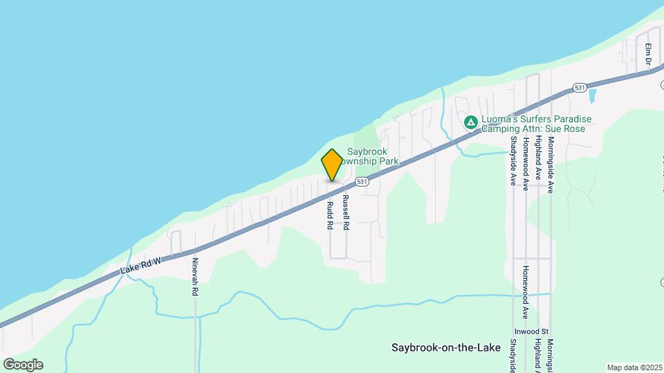 6037 Lake Rd Map and Location Details
