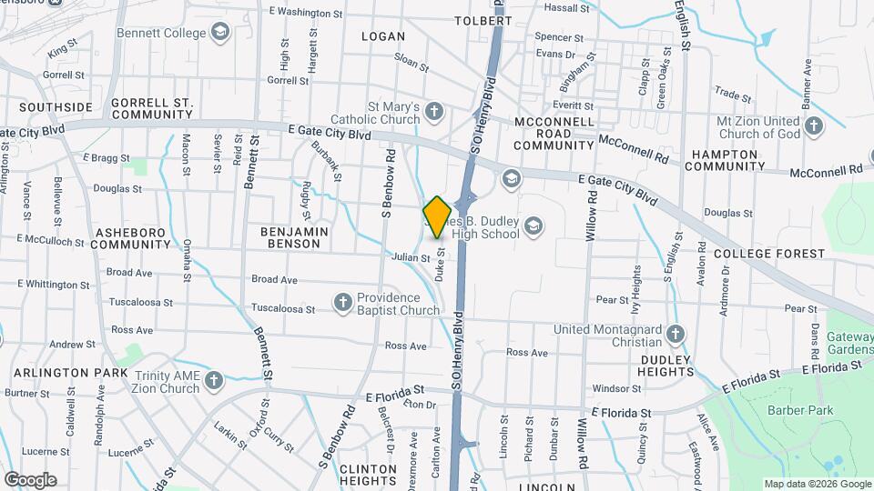 1118 Duke St Map and Location Details