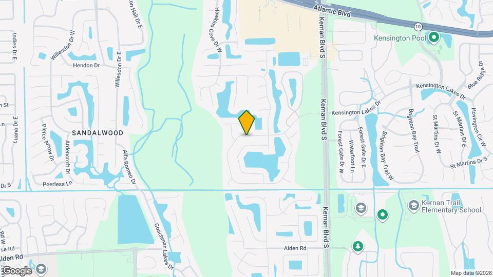 12174 Wynnfield Lakes Cir Map and Location Details