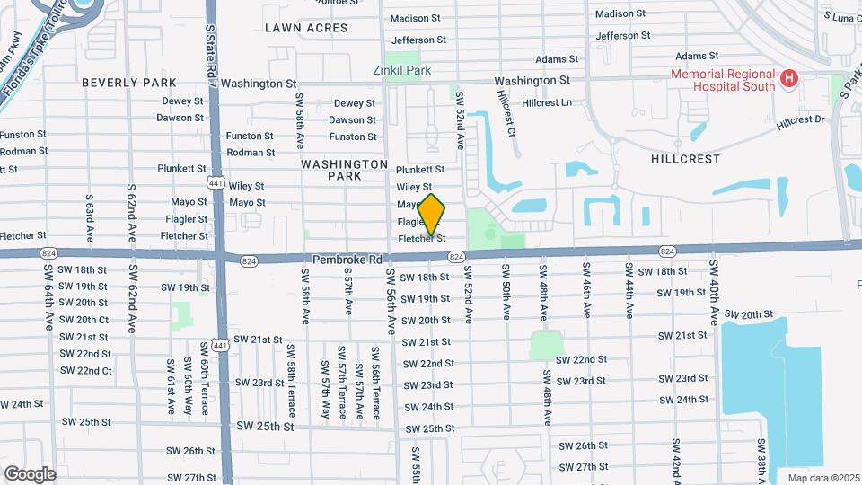 5360 Fletcher St Map and Location Details