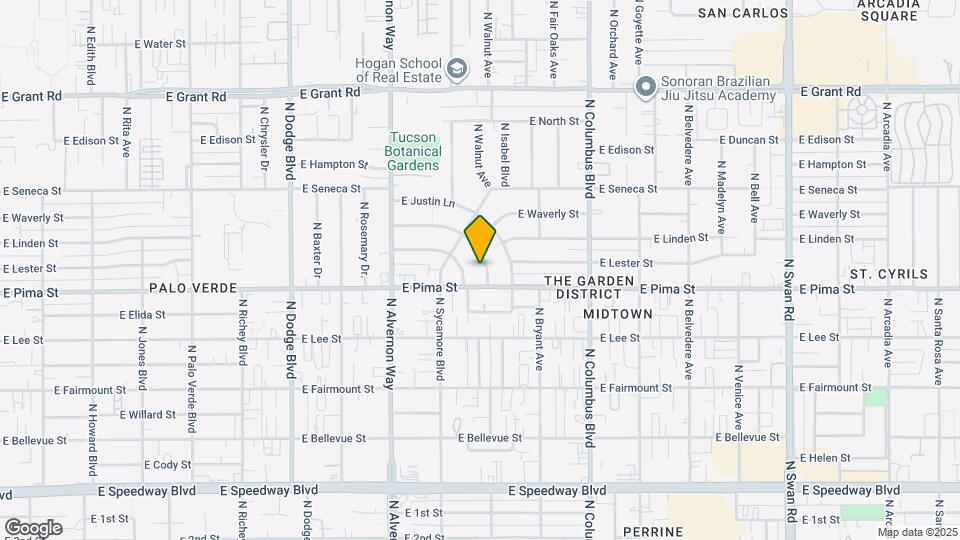 1723 N Desmond Ln Map and Location Details