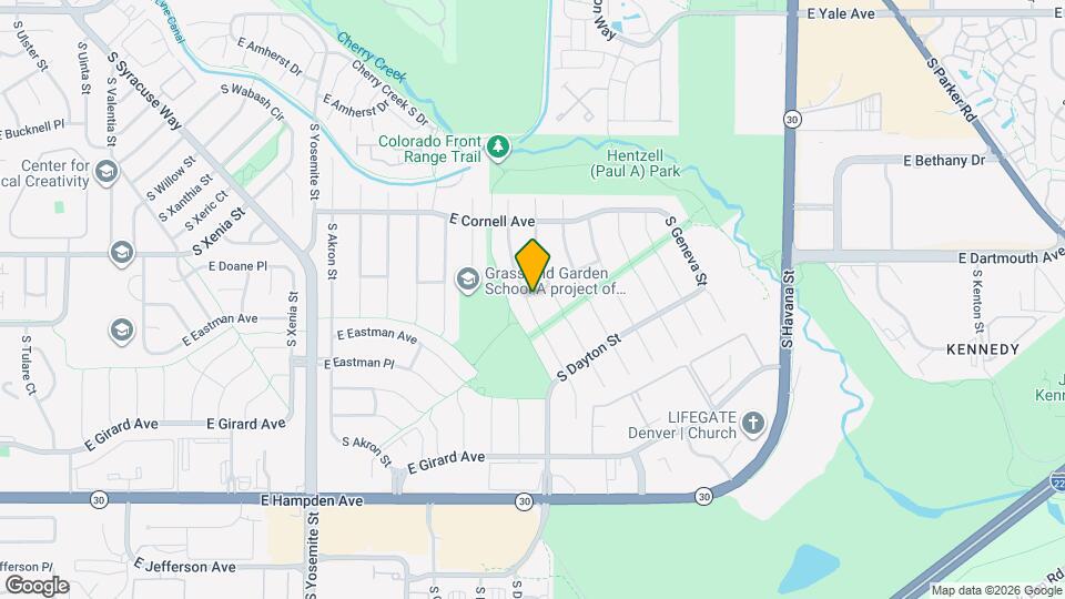 3178 S Dayton Ct Map and Location Details