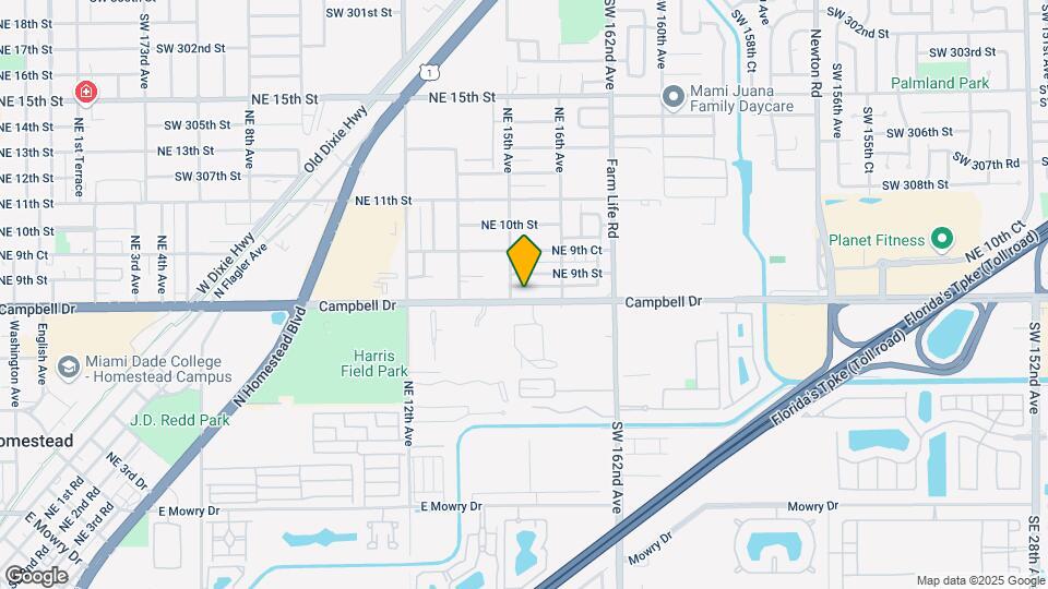1511 NE 8th St Map and Location Details