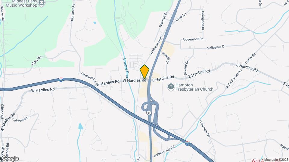 2930 W Hardies Rd Map and Location Details