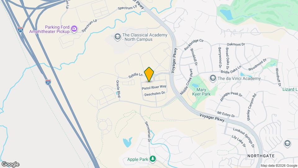867 Salmon Pond Way Map and Location Details