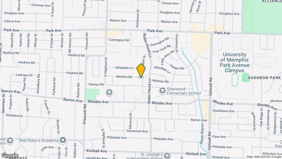 3651 Wilshire Rd Map and Location Details