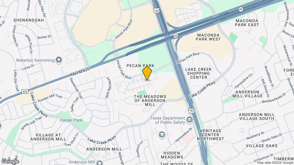 12605 Charlies Ln Map and Location Details