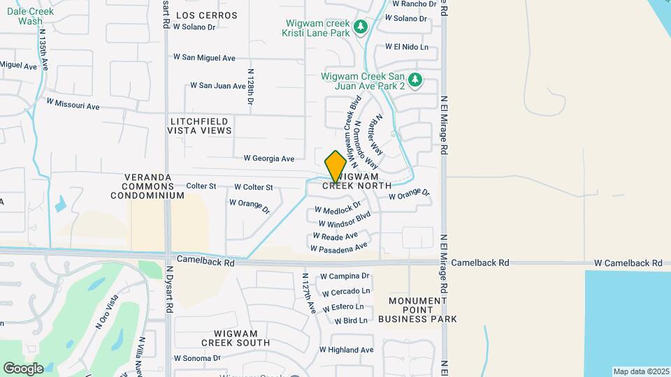 12609 W Colter St Map and Location Details