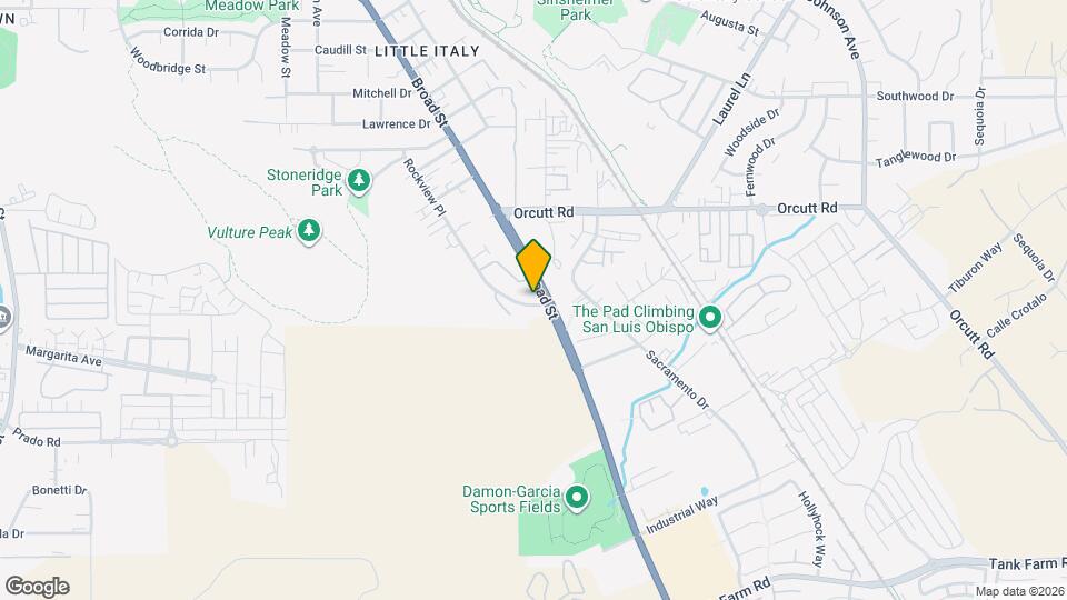 3392 Rockview Pl Map and Location Details