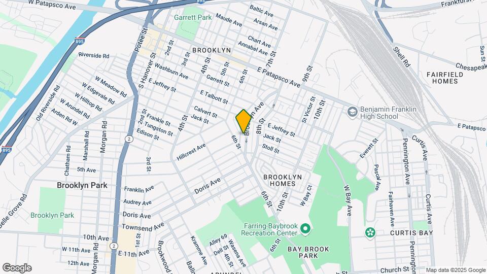 3932 Brooklyn Ave Map and Location Details