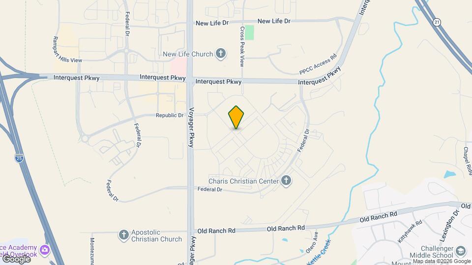 1707 Spring Water Pt Map and Location Details