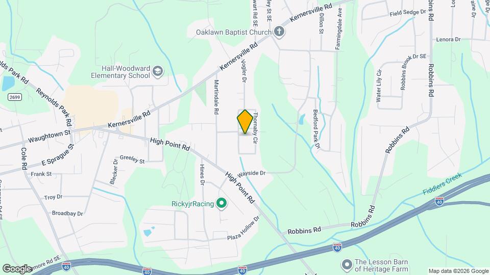 120 Denby Dr Map and Location Details