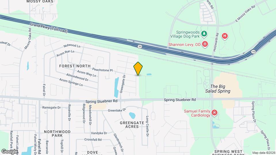 22234 Orchard Dale Dr Map and Location Details