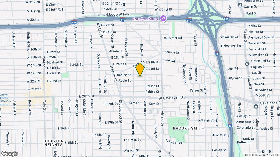 1018 Adele St Map and Location Details