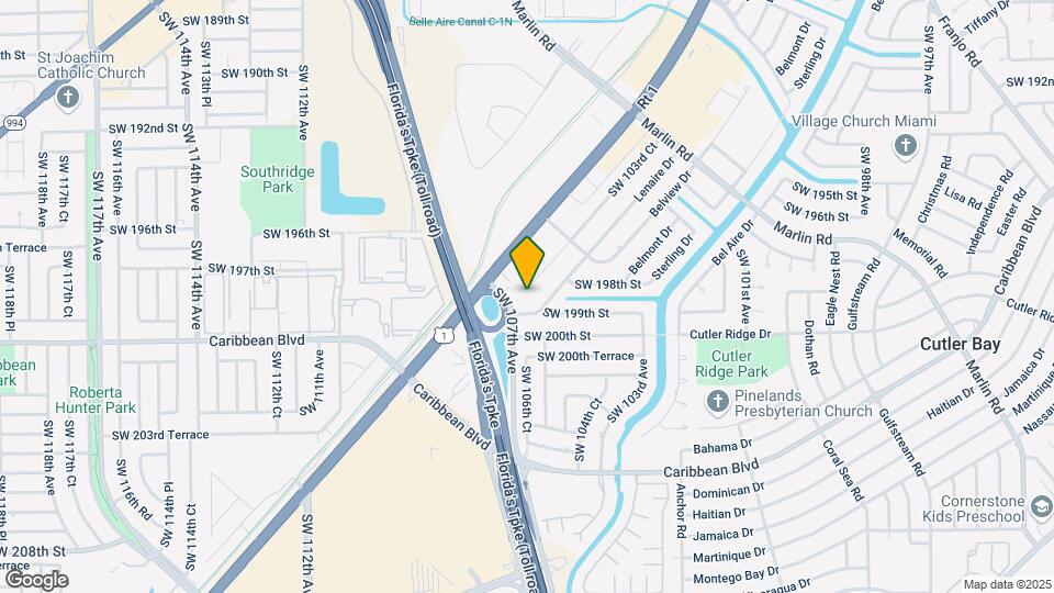 19851 SW 103rd Ct Map and Location Details