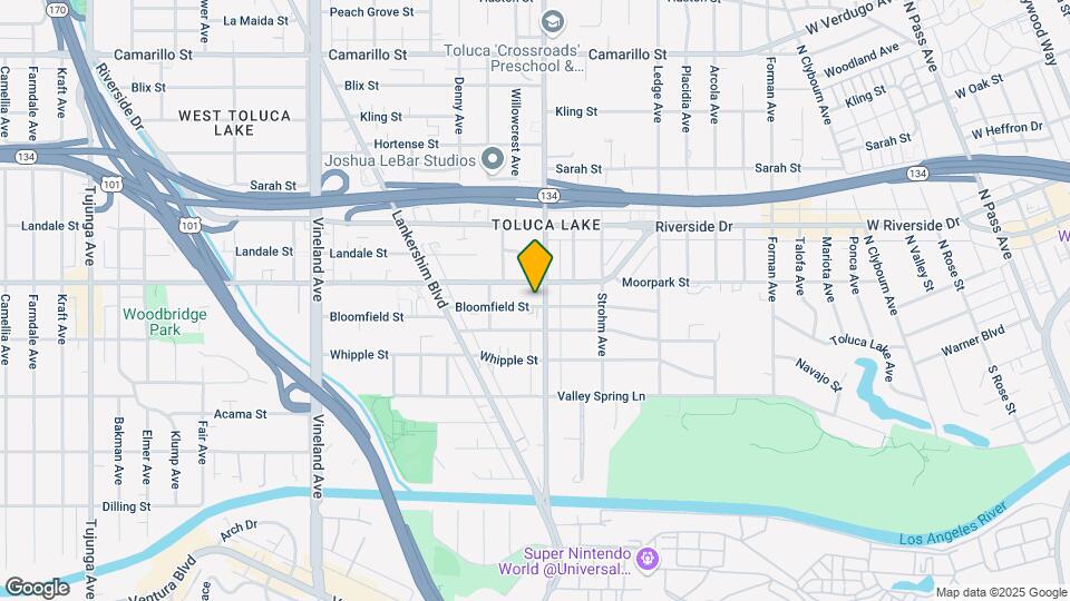 10609 Bloomfield St Map and Location Details