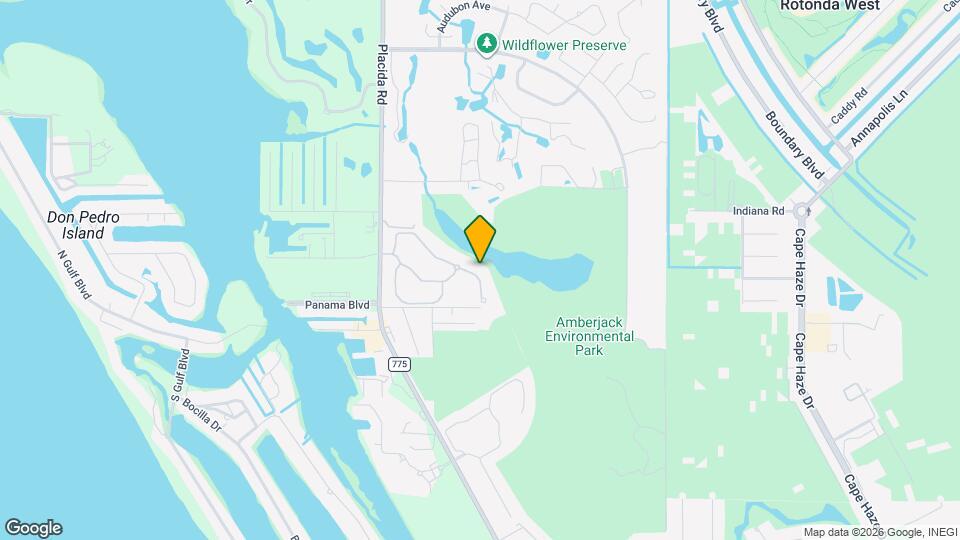 10521 Amberjack Way Map and Location Details