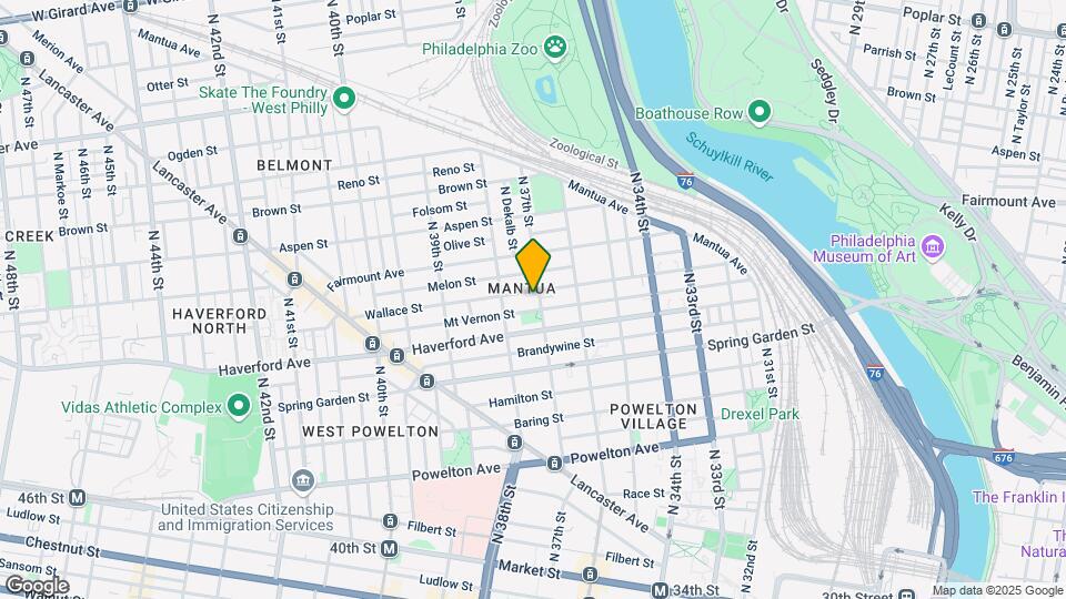 626 N 37th St, Unit 2 Map and Location Details