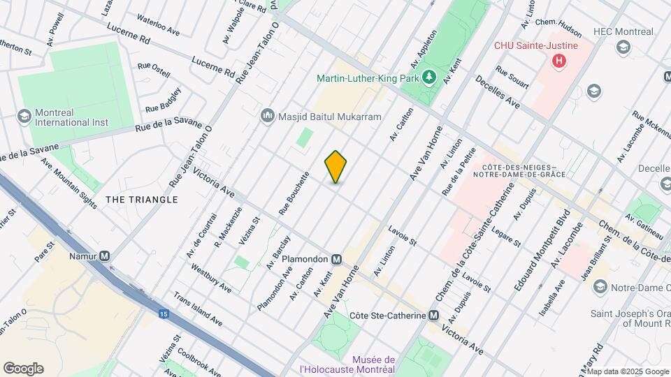 6515 Lavoie St Map and Location Details