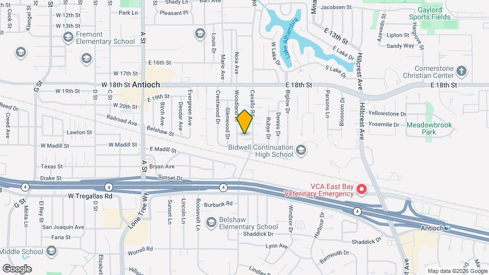 2012 Cavallo Rd Mapa y Detalles de la Ubicación