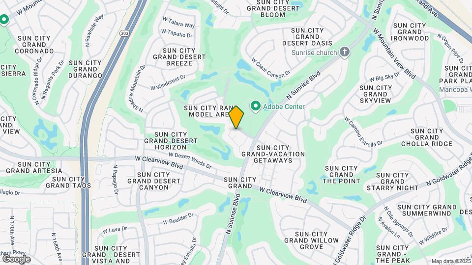 15996 W Mesquite Ct Map and Location Details