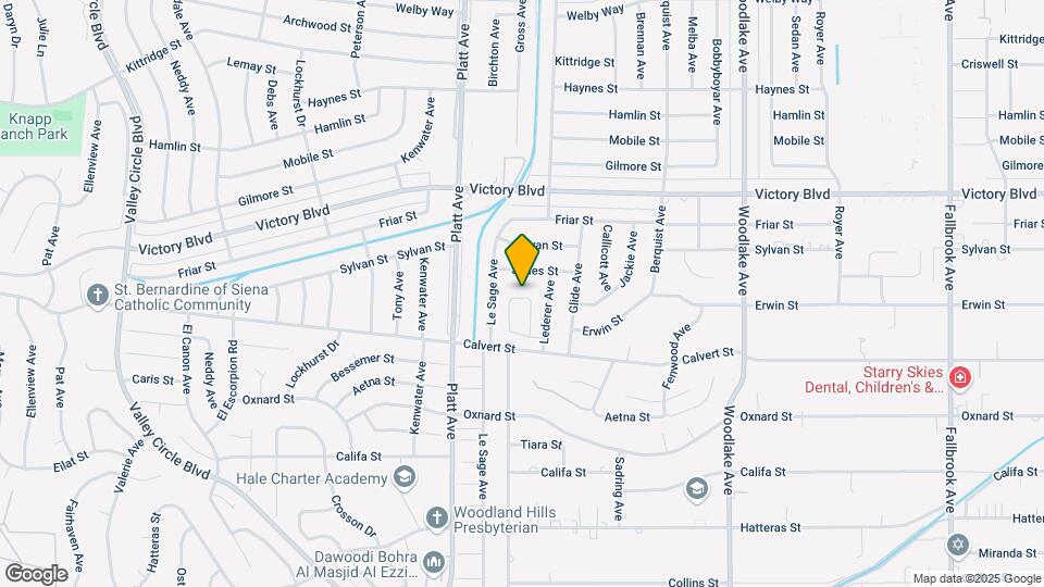 6176 Dalecrest Ave Mapa y Detalles de la Ubicación