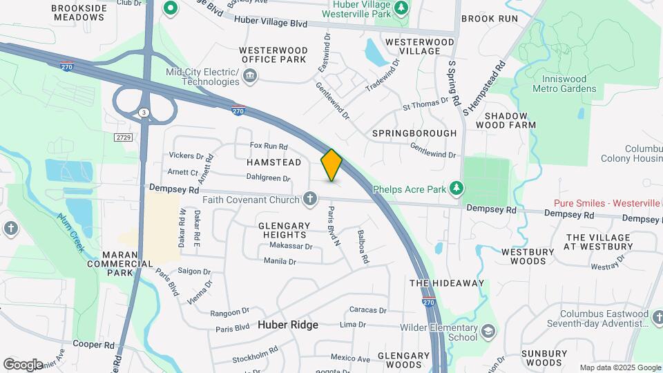 3583 Carthage Ct Map and Location Details