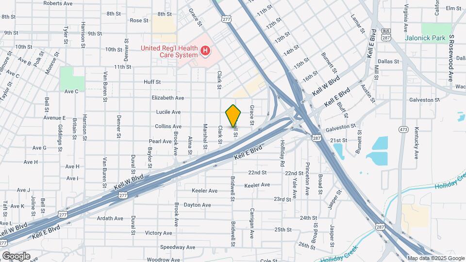 1615 Collins Ave Map and Location Details