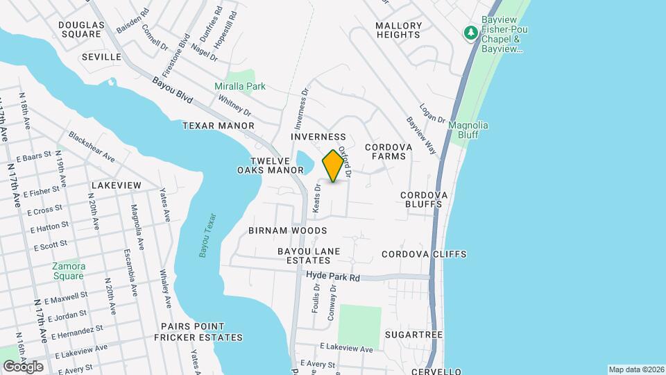 3019 Keats Dr Map and Location Details