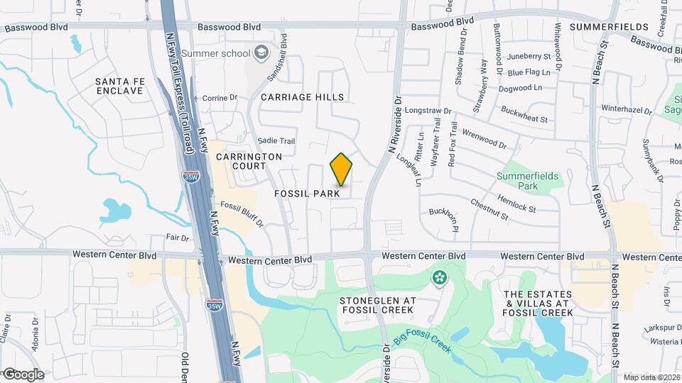 6704 Cambrian Way Map and Location Details