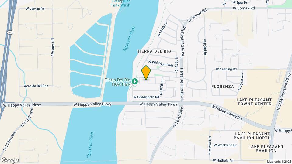 10808 W Cottontail Ln Map and Location Details