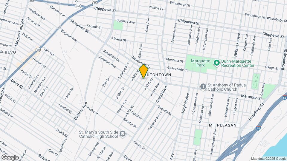 4234 Dewey Ave Mapa y Detalles de la Ubicación