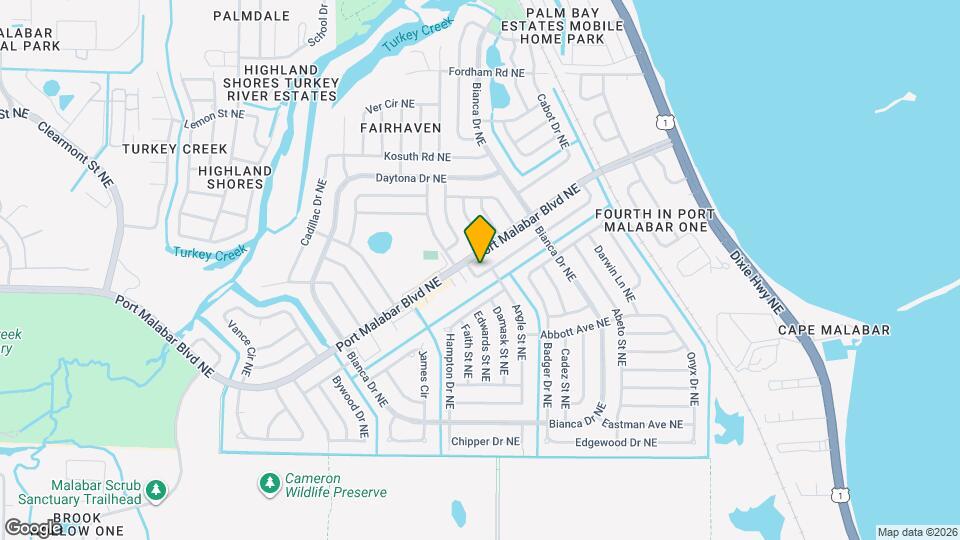 2901 Garden Terrace NE Map and Location Details