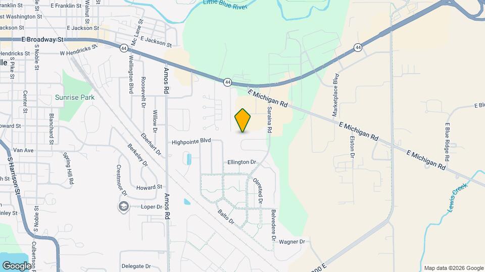 1338 Delacorte Cir Map and Location Details