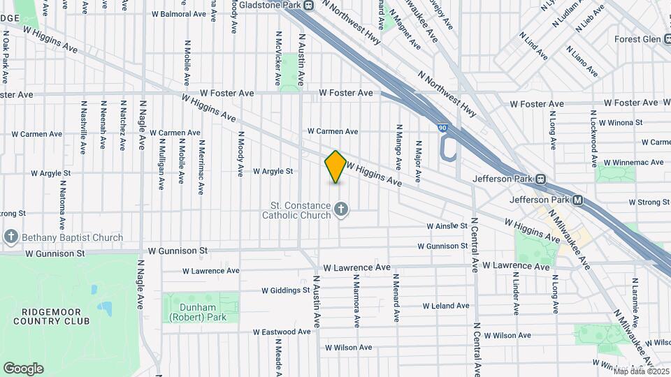 4934 N Marmora Ave Map and Location Details
