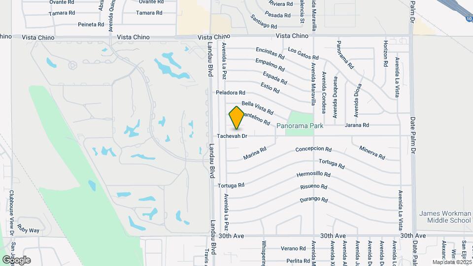 68120 Tachevah Dr Map and Location Details