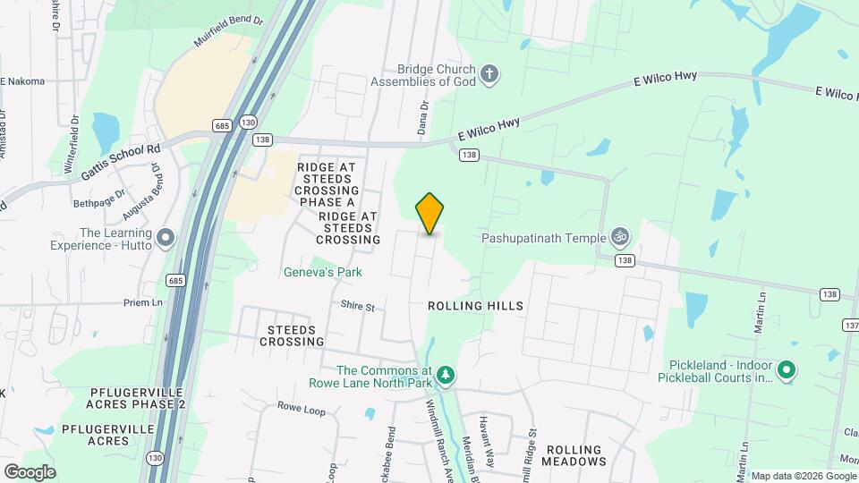 21712 Urraca Ln Map and Location Details