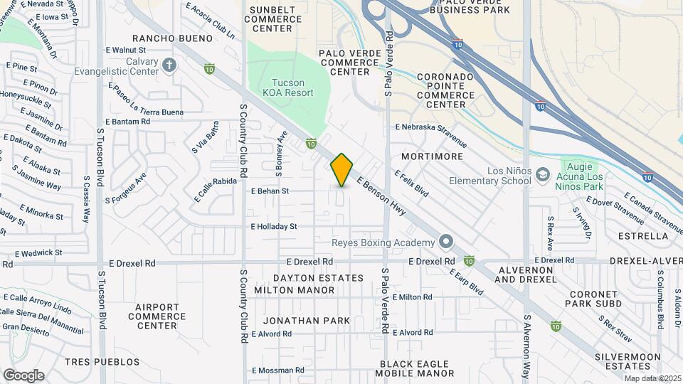 29 Space Mobile Home Park Map and Location Details