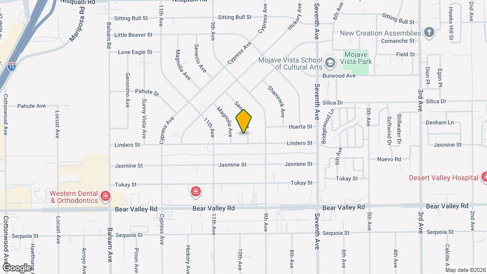 12364 Senecio Ave Map and Location Details