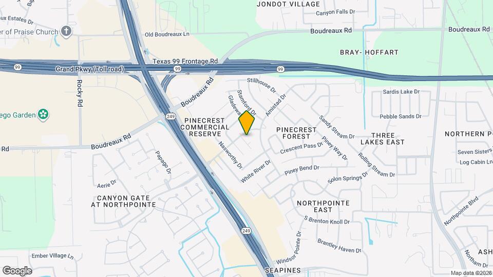 19330 Evening Glen Dr Map and Location Details