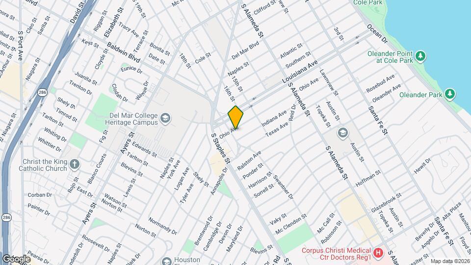 2702 Swantner St, Unit Apt 5 Mapa y Detalles de la Ubicación