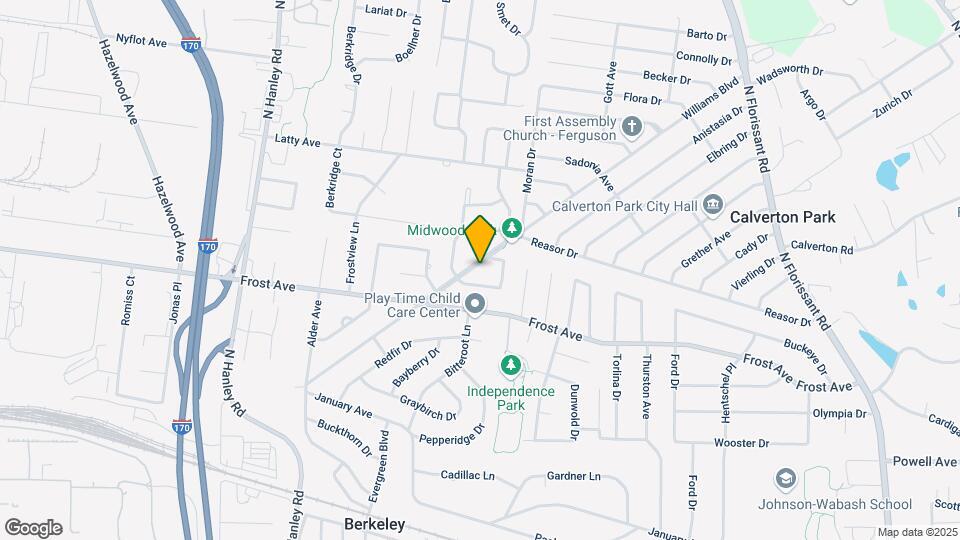 8326 Midwood Ave Map and Location Details