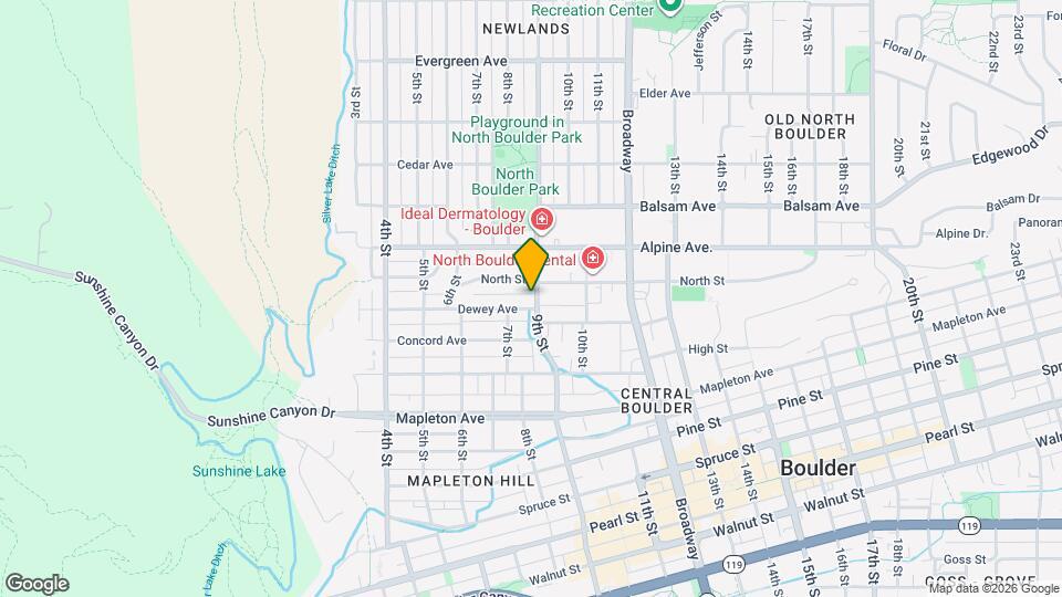 2531 9th St, Unit B Mapa y Detalles de la Ubicación