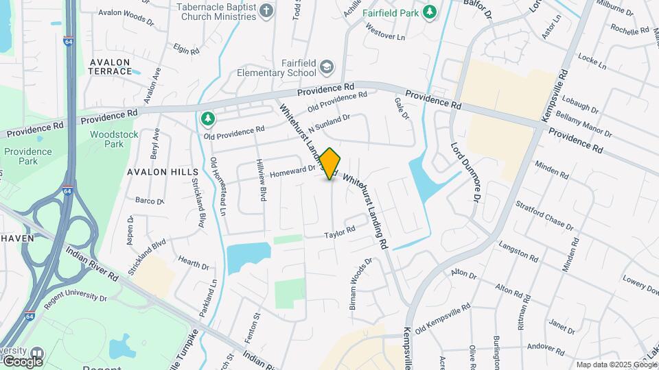 937 Thompson Way Map and Location Details