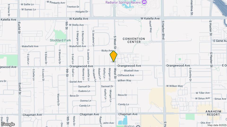 11461 West St Mapa y Detalles de la Ubicación